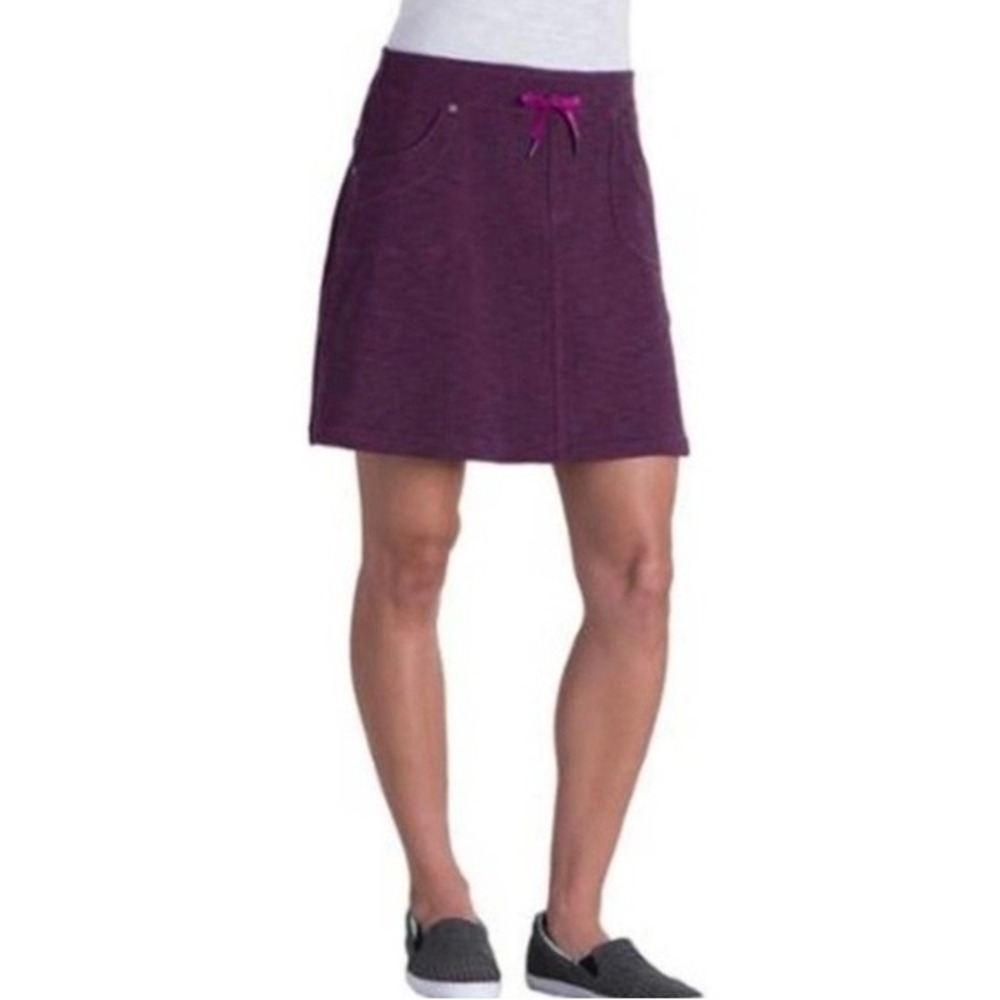 Kuhl Mova Women's Heathered Purple Cargo Skirt | Hiking & Activewear